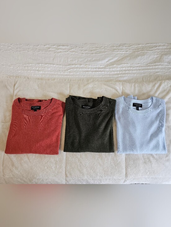 Banana Republic Factory Sweaters - Banana Republic Factory Forever Sweater Bundle Blue, Green, Burnt Orange Small